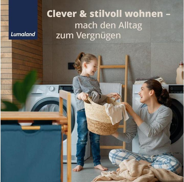 Actual product image Lumaland Wäschekorb (60 l)