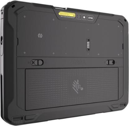 Actual product image Zebra ET60, 25.7cm (10.1"), scanner, USB, USB-C, BT, WLAN, Android, GMS, standard battery (10.10", 128 GB, Black)