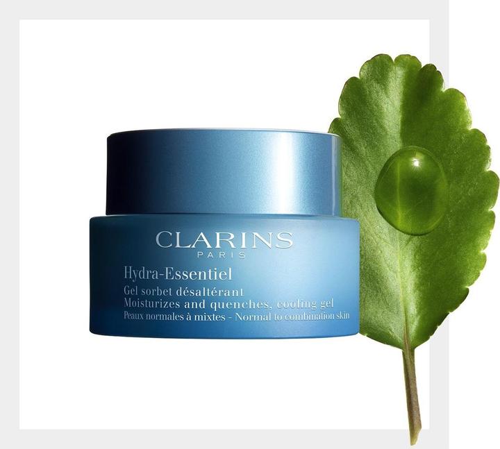 Actual product image Clarins Hydra-Essentiel Cooling Gel - Normal To Combination Skin (50 ml, Face gel)