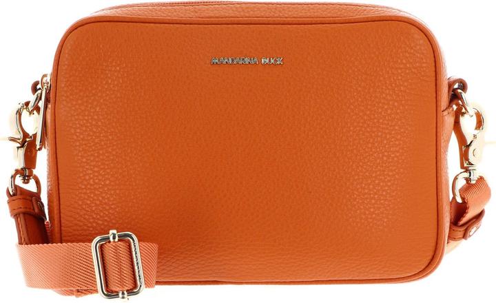 Mandarina Duck Mellow Leather Crossbody Camera Bag