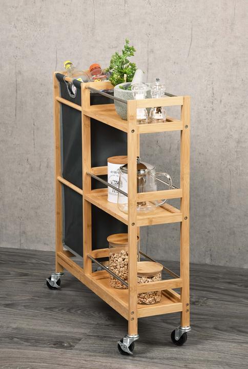 Actual product image Kesper Niche trolley with bottle collector