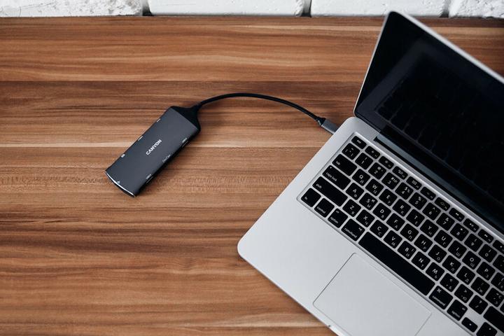 Actual product image Canyon DS-15 Docking Station (USB-C, 8 ports)