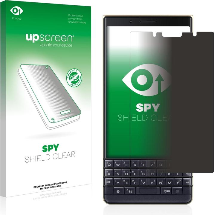 Actual product image upscreen Spy Shield Privacy Protector (1 Piece, Blackberry KEY2 LE)