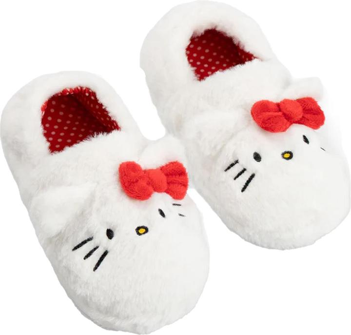Produktbild Hello Kitty Charakter Gesicht Hausschuhe Mädchen (36)