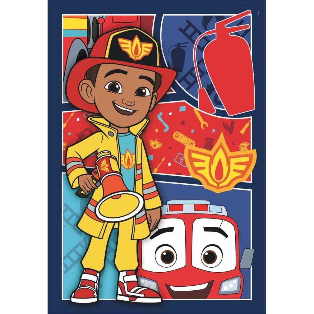Thumbnail - Clementoni CLE-Puzzle 3x48 SuperKolor Disney Firebuds 25283 (144 Teile)
