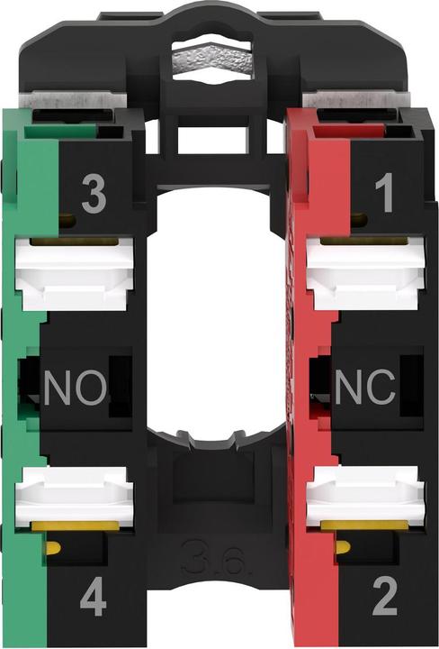 Image du produit Schneider Electric Bloc de contacts auxiliaires 1 contact à ouverture 1 contact à fermeture