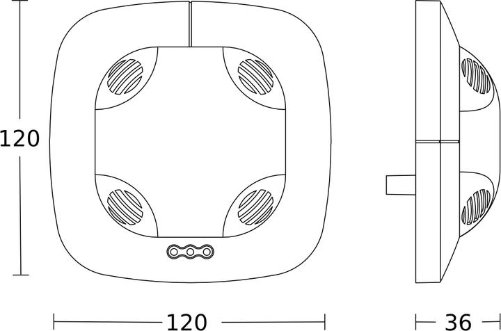 Produktbild Steinel Präsenzmelder US 360 KNX (3 m)