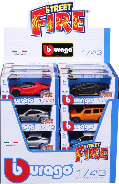 Actual product image Burago VEH STREET 1/43 ASS (PRE24)