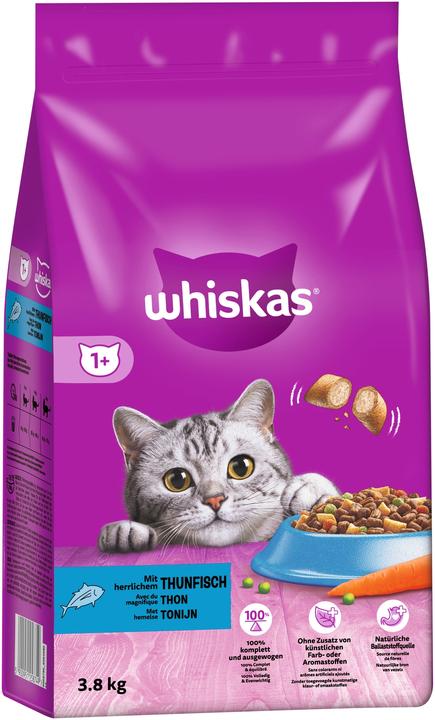 Actual product image Whiskas 1+ Tuna (Adult, 1 pcs., 3800 g)