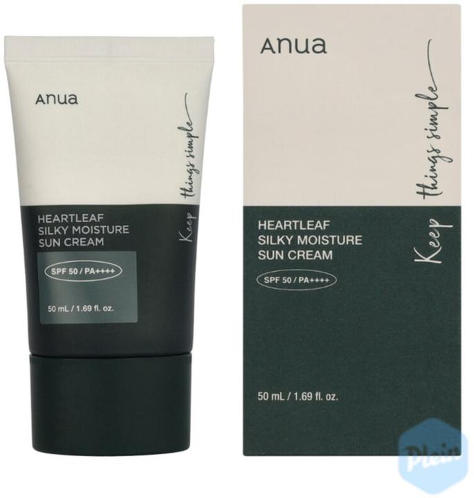 Actual product image Anua Heartleaf (Suntan cream, SPF 50+, 50 ml, 50 g)