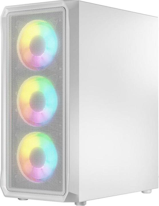 Actual product image Logic PORTOS ARGB MINIDI USB 3.0 Case White (ATX, mATX)