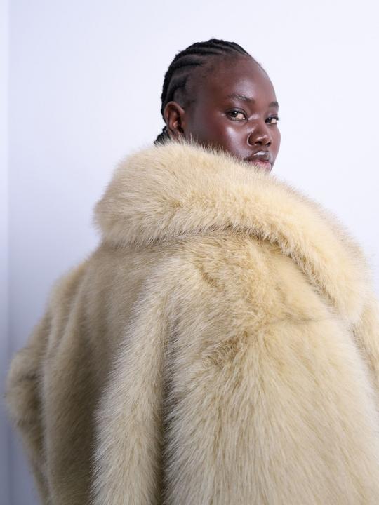 Produktbild Topshop TSBEA Jacke Teddyfell Jacke