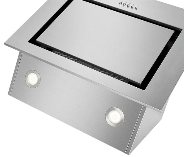 Actual product image Bomann DU 773 IX Overhead free-standing hood LED (Wall hood)