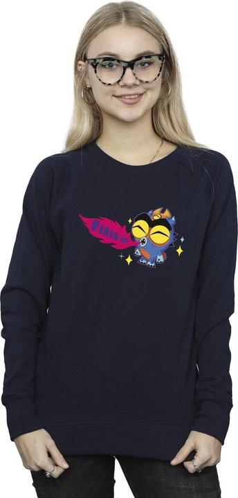Actual product image Disney Womens/Ladies Big Hero 6 Baymax Fred Fired Up Sweatshirt (XXL)