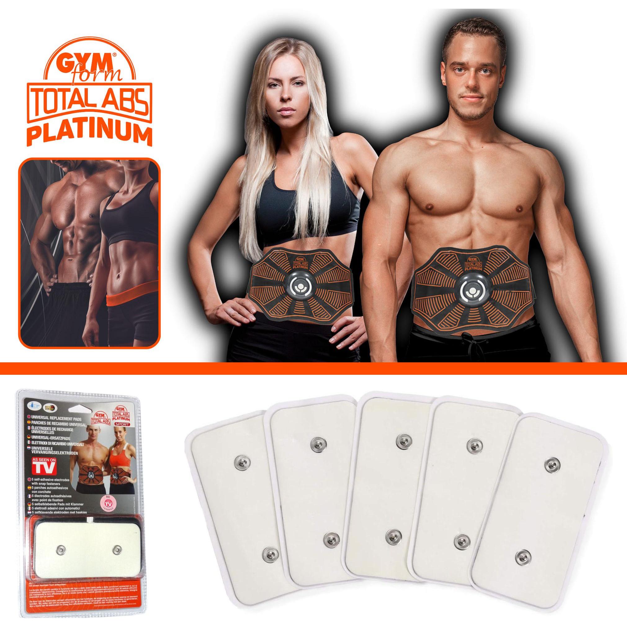 Gymform, EMS + TENS Gerät, Total Abs Platinum