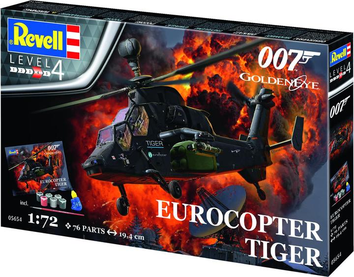 Actual product image Revell James Bond "Eurocopter Tiger" Gift Set