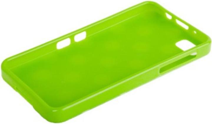 Produktbild König Design Schutzhülle TPU Punkte Case für Handy Blackberry Z10 grün (Blackberry Z10)