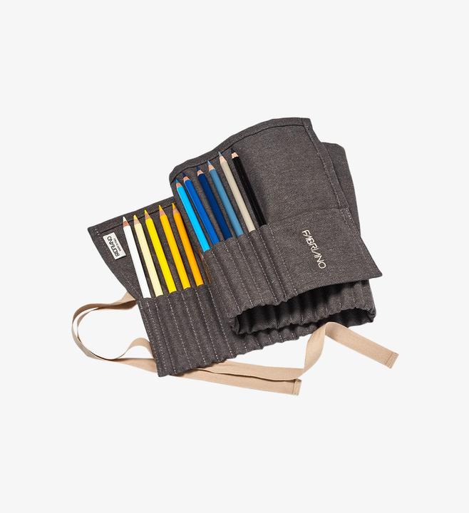 Produktbild Fabriano Aquarellstifte Set dunkelbraun (36x)