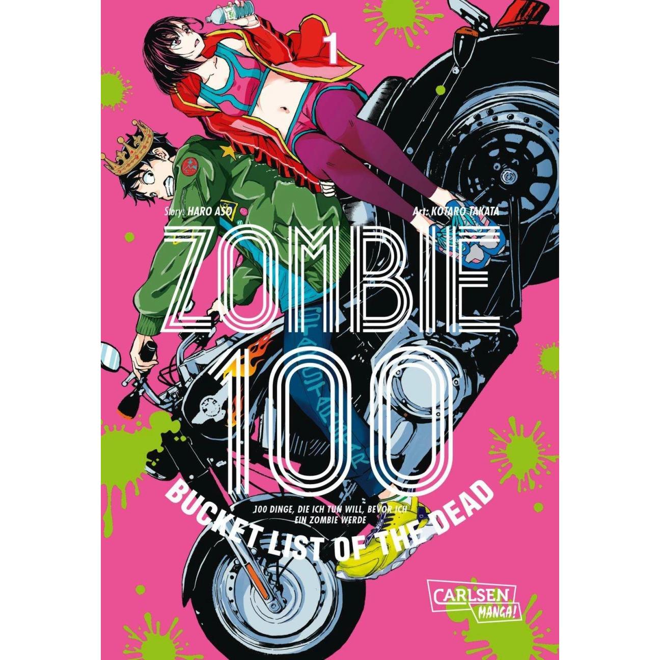 Zombie 100 – Bucket List of the Dead 1, Belletristik von Kotaro Takata