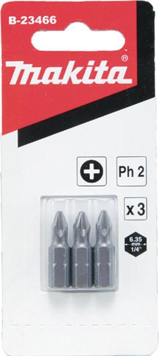 Actual product image Makita SCREW BIT T27X25MM 3 PCS