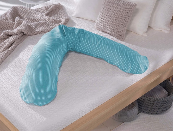 Produktbild Theraline Stillkissen "Das Original" mit Polyester Hohlfaser Füllung inkl. Bezug 190 cm (190 cm)