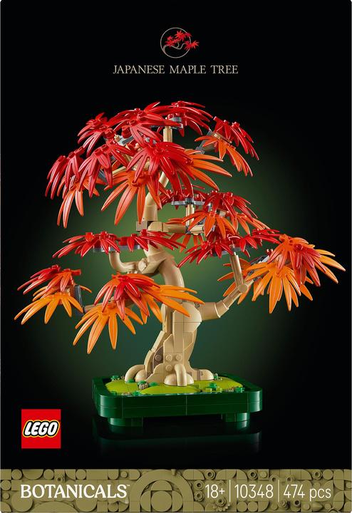 Productafbeelding LEGO Japanischer Roter Ahorn - Bonsai-Baum (10348, LEGO Botanisch)