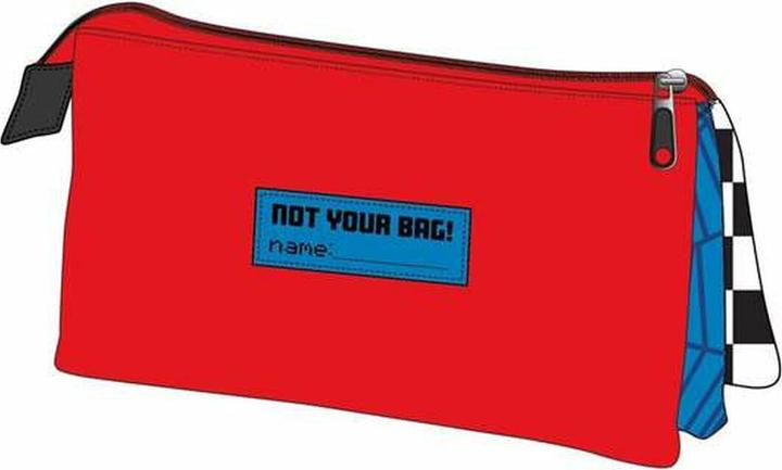 Produktbild Spiderman Federmäppchen 3 Fächer, rot