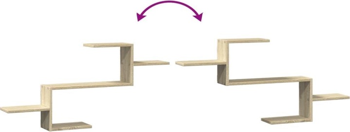 Immagine prodotto VidaXL Scaffale a muro (104 x 15 x 49 cm)