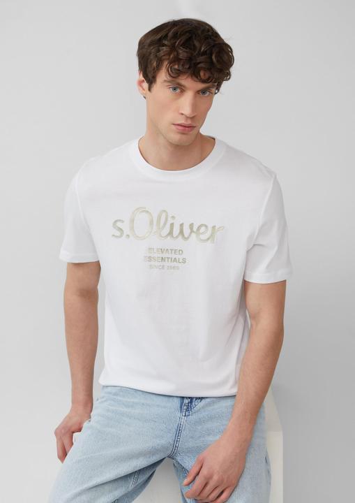Produktbild S.Oliver T-Shirt T-Shirt mit Logo-Print (XL)