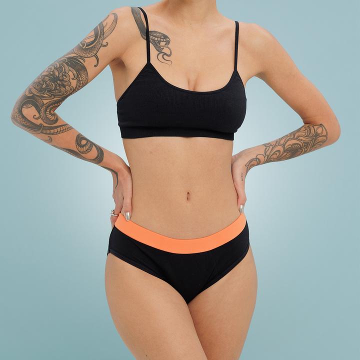 Immagine prodotto Weekiss Brasiliano - biancheria intima mestruale, biancheria intima mestruale, slip mestruali (XXL)