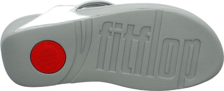 Produktbild Fitflop Lulu Padded Knot Metallic Leather Toe Post Sandal (40)