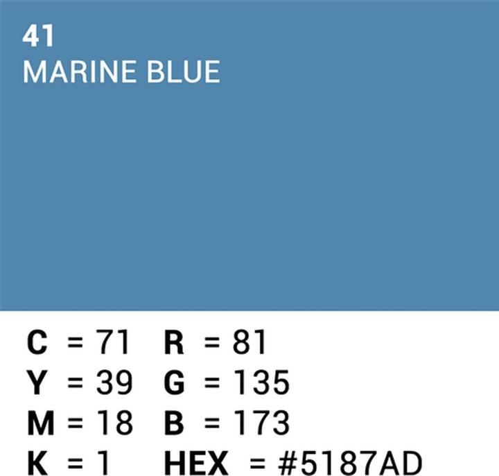 Produktbild Superior Achtergrond Rol Marine Blue (nr 41) 1.35m x 11m