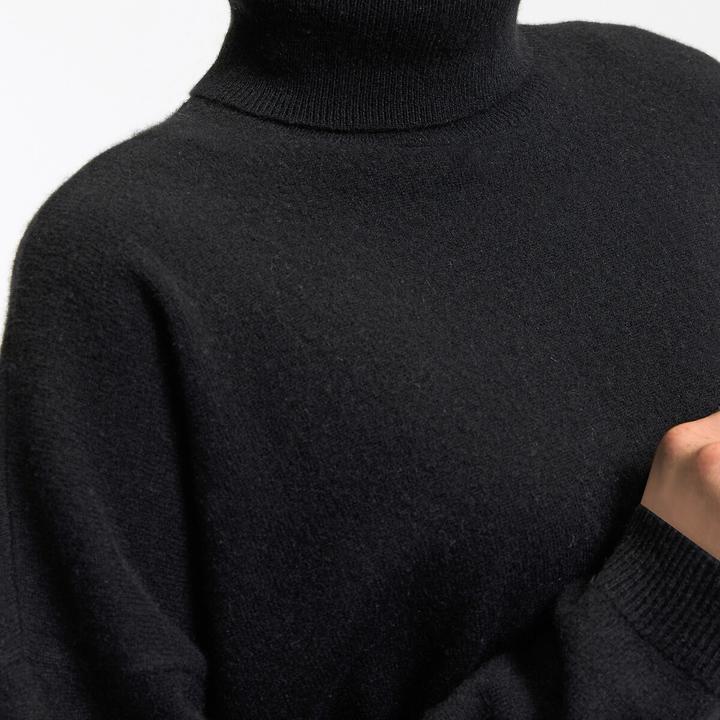 Produktbild La Redoute Collections Pullover mit Rollkragen aus feinem Kaschmir-Strick (XS)