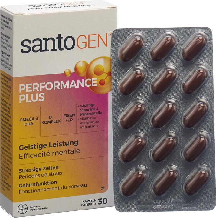 Actual product image Santogen Performance Plus (30 pcs., Capsules)