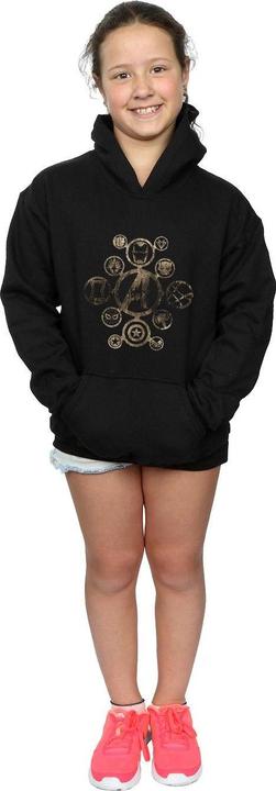 Produktbild Avengers Infinity War Icons Kapuzenpullover Mädchen (152, 158)
