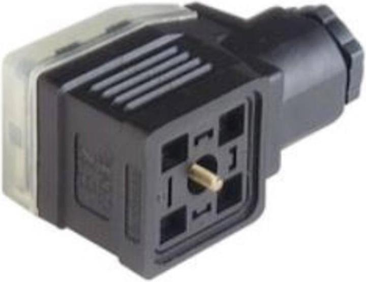 Actual product image Hirschmann Black cable socket GDME 3020