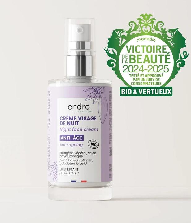Immagine prodotto Endro Cosmétiques Nachtcreme straffend mit Kollagen 50 ml (50 ml, Crema notte)