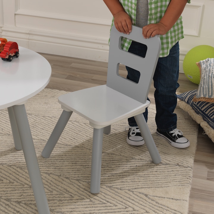 Image du produit KidKraft Table ronde avec 2 chaises (Groupe de sièges pour enfants)