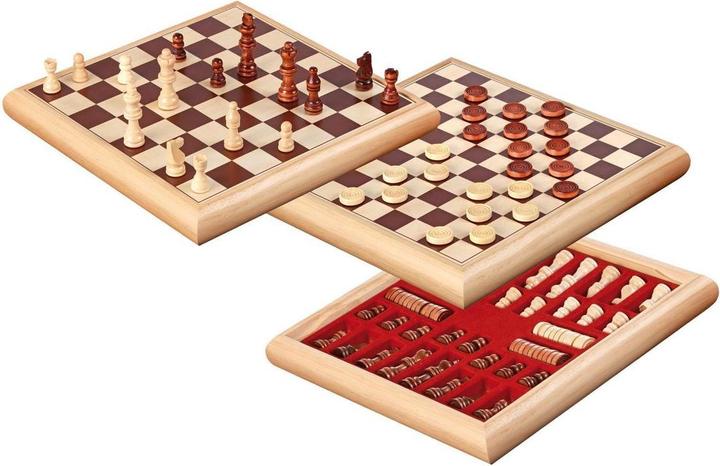Philos Schach-Dame-Set, Holzbox
