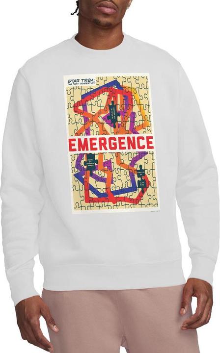 Actual product image Unisex Adult The Next Generation Season 7 Episode 23 Sweatshirt (XL)