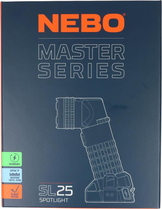Actual product image Nebo MASTER SERIES SL25 LED-Scheinwerfer (19.50 cm, 600 lm)