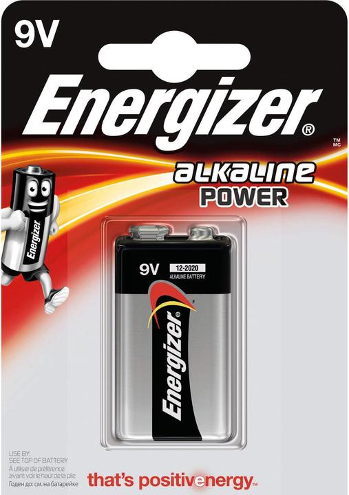 Energizer 9 V Block-Batterie (1 Stk., 9V Block)