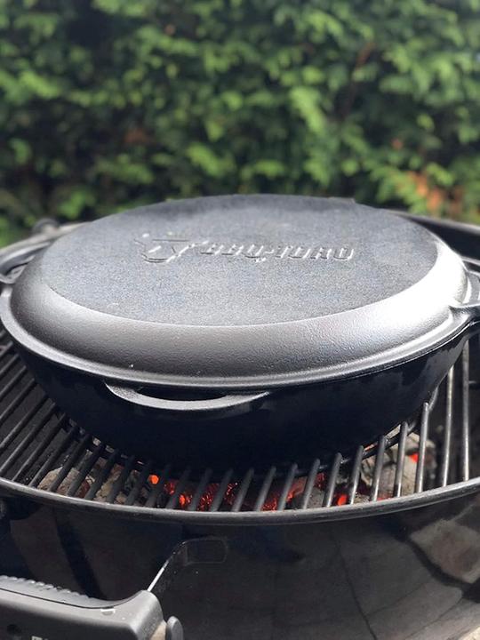 Actual product image BBQ-Toro Kazan Schmortopf mit Deckel
