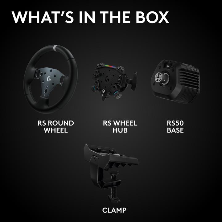 Produktbild Logitech G RS50 System for Xbox/PC (PC, Xbox One S, Xbox Series S, Xbox Series X)