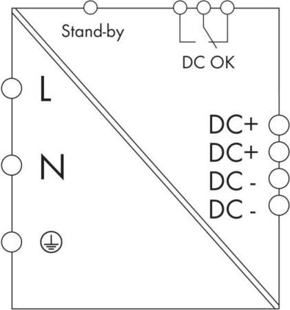 Actual product image Wago DIN-rail power supply unit (DIN-rail