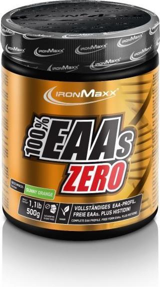 Produktbild IronMaxx 100% EAAs Zero (Sunny Orange, 1 x, 500 g)