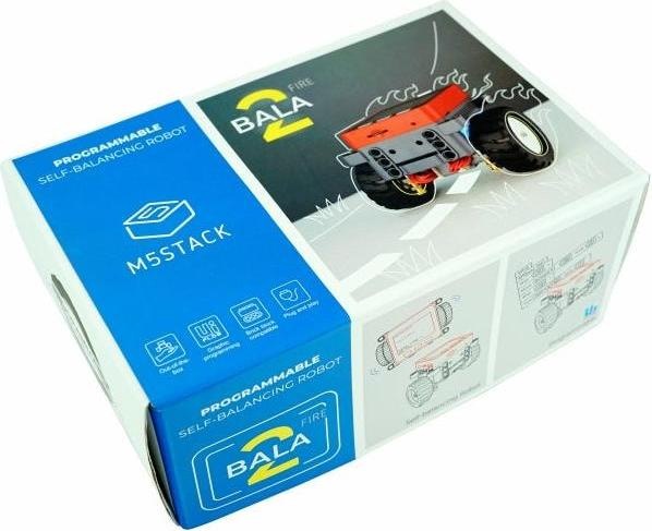Produktbild M5Stack Bala2 Fire Selbstbalancierender Roboter Bausatz