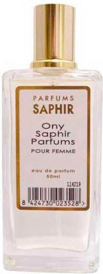Actual product image Saphir Ony Women - Eau De Parfum - 50Ml (Eau de parfum, 50 ml)
