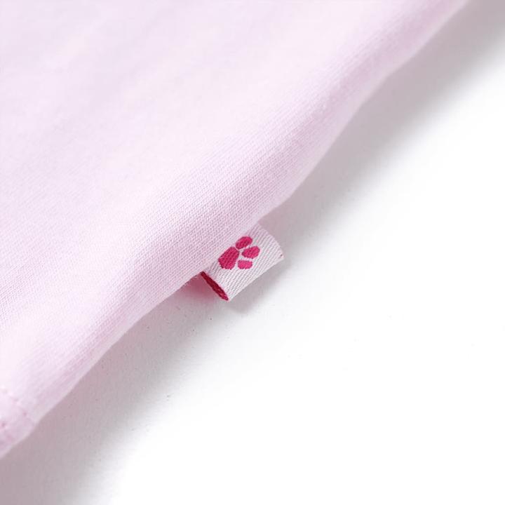 Immagine prodotto VidaXL T-shirt per bambini rosa pallido 92,Materiale: 95% cotone. 5 (92)