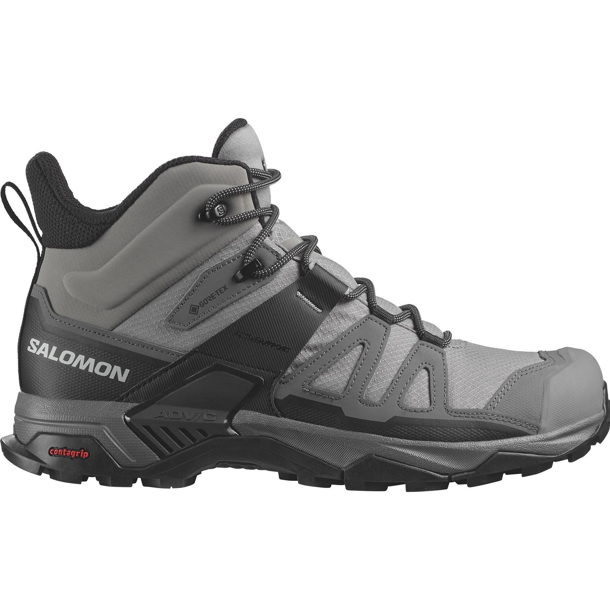 Salomon, Herren, Wanderschuhe, X Ultra 4 Mid GTX 474542 - 43 1/3 (43 1/3), Grau